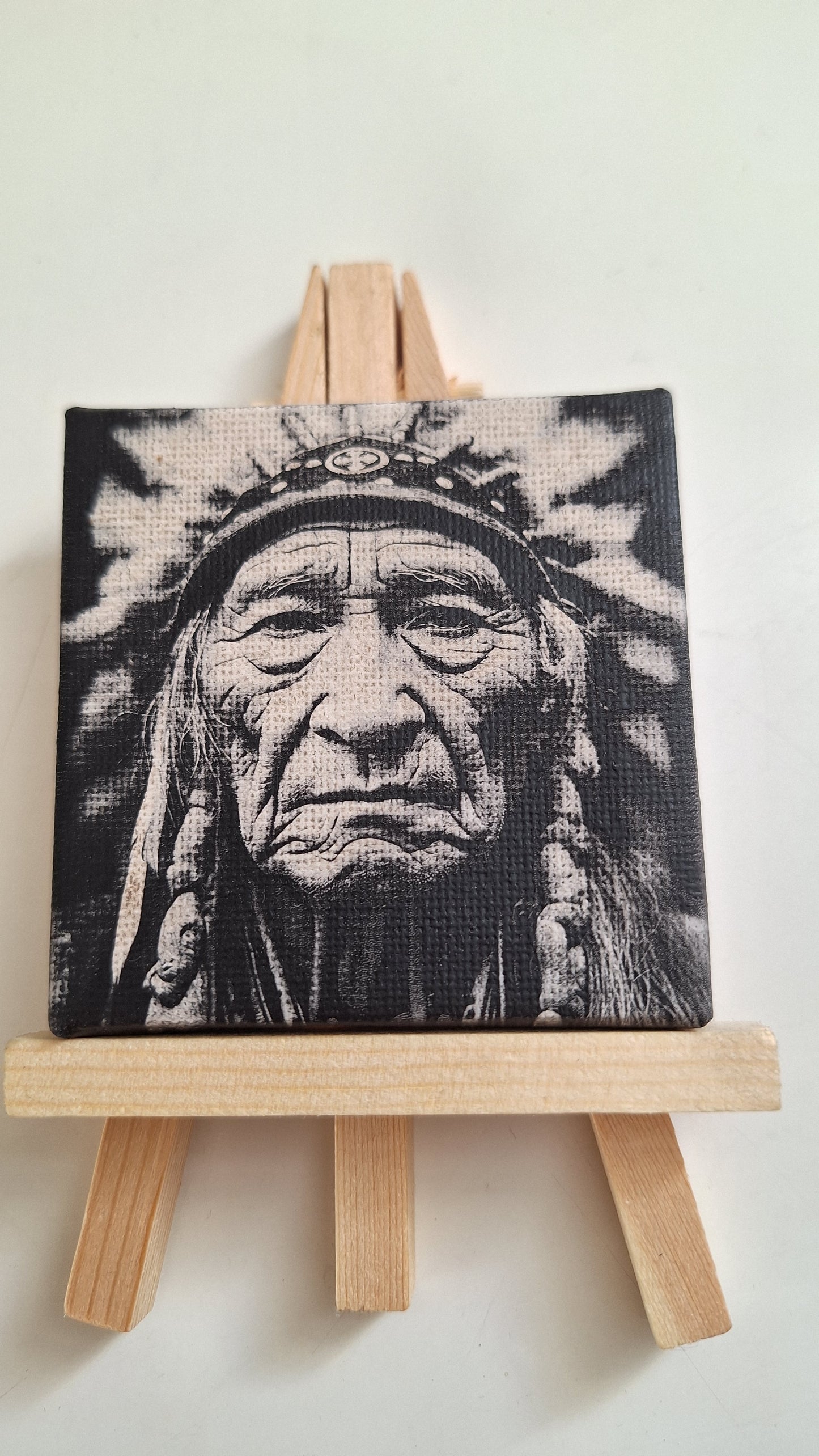 Mini cadre Canva "indian Memories"