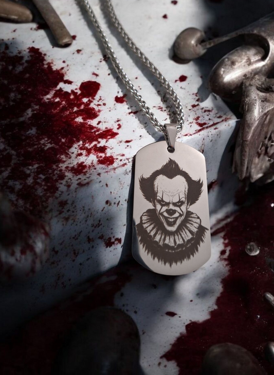 Pendentif "The Last clown" signature