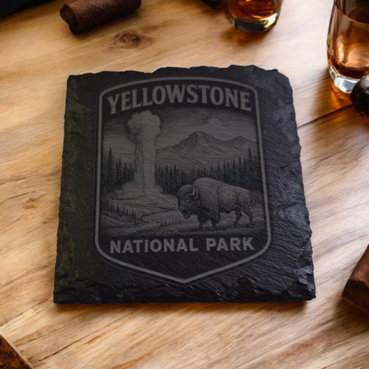 🌄 Dessous de Verre – Set Signature USA Parcs Nationaux