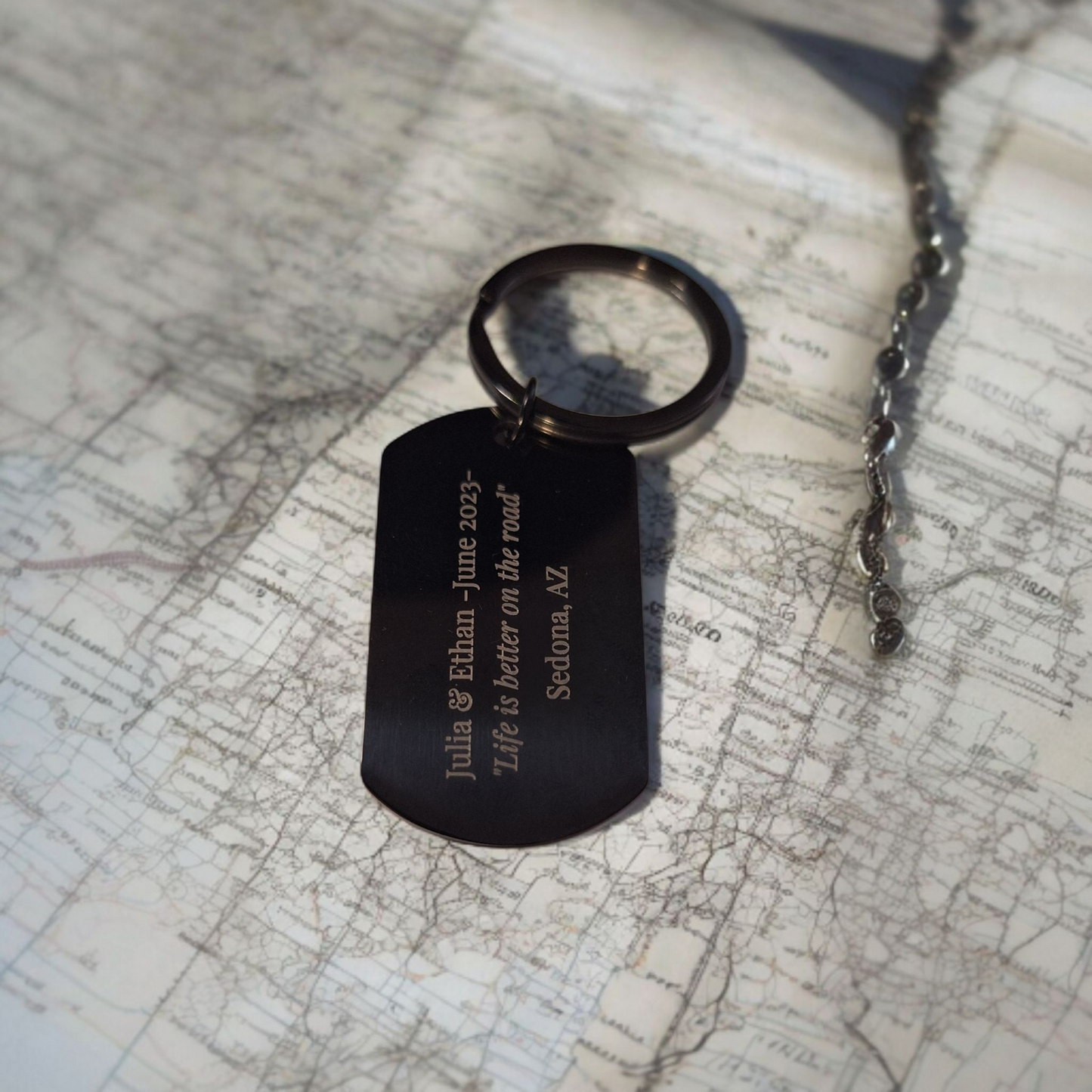 Porte-clé personnalisé – U.S State