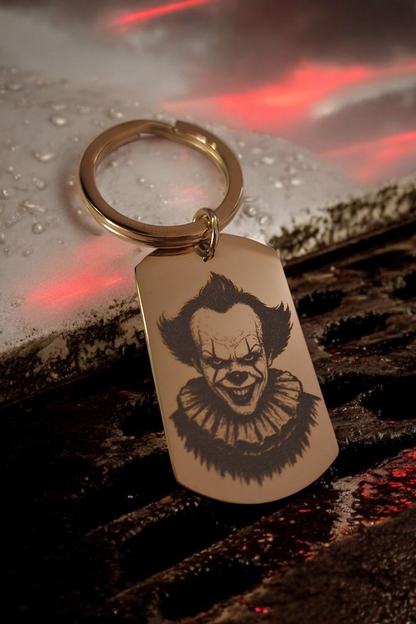 Porte clés "The last clown" signature