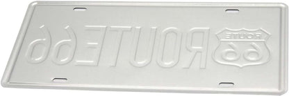 Plaque Métal Vintage Road 66'