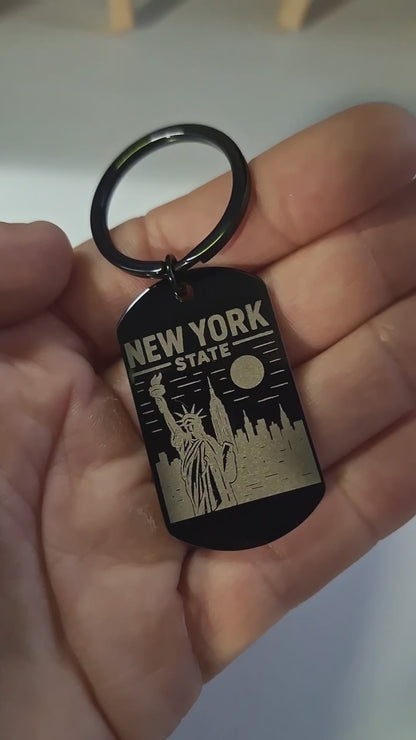 Porte-clé personnalisé – U.S State