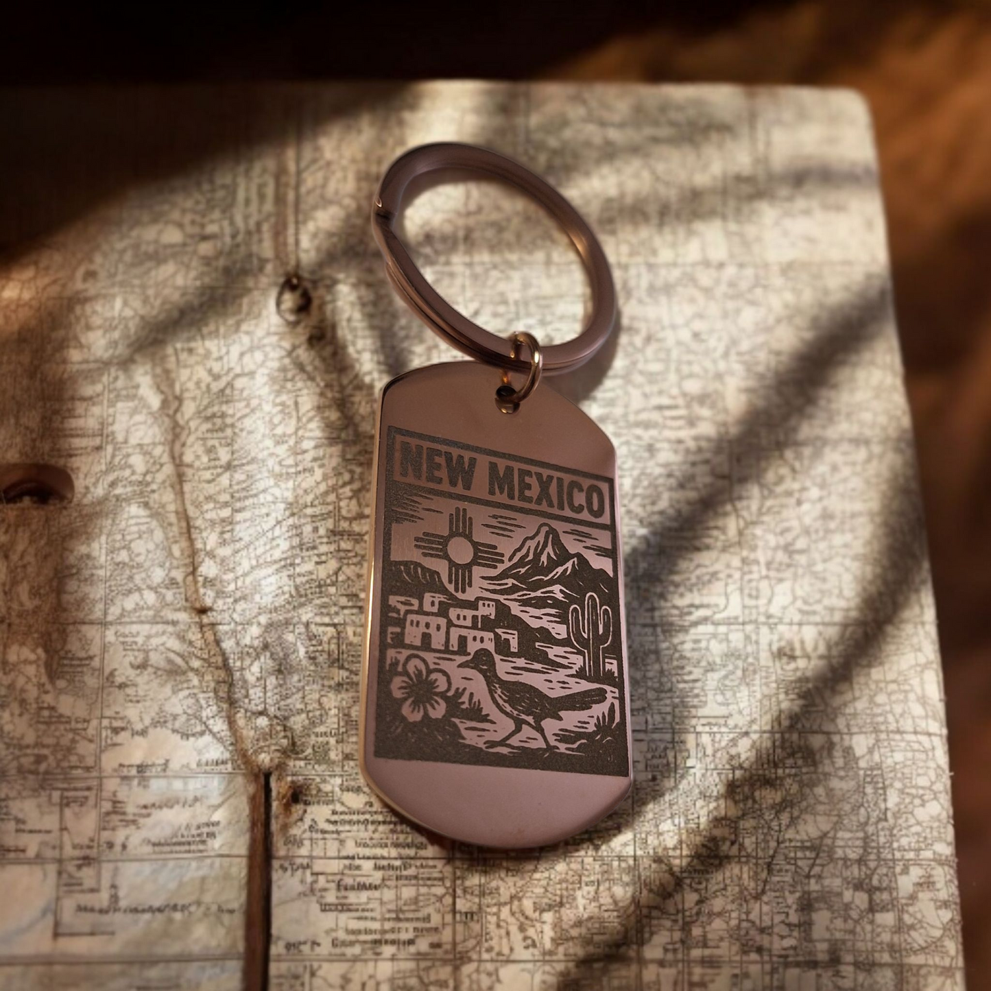 Porte-clé personnalisé – U.S State