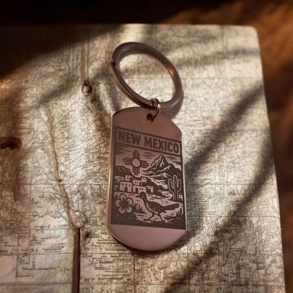 Porte-clé personnalisé – U.S State